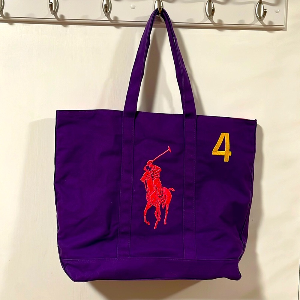 Purple Ralph Lauren polo bag #4